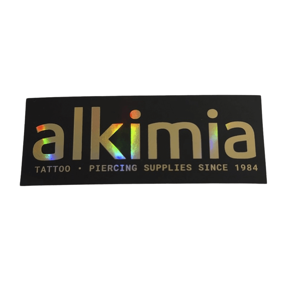 Holo Gold Alkimia Sticker