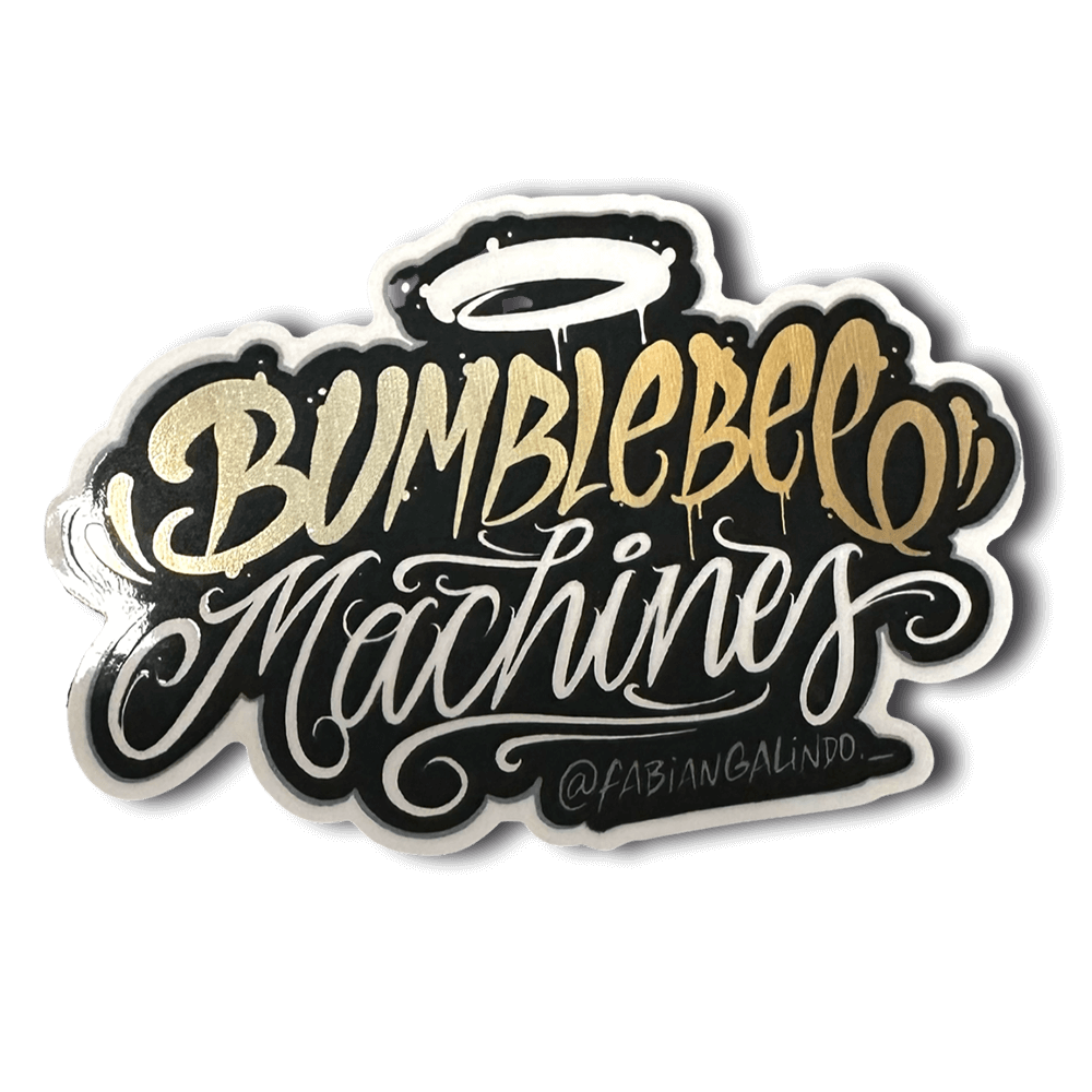 NEW STICKER designed by @fabiangalindo._ , PRO TEAM member, check Fabian´s profile out and be amazed by the amazing style he performs tattooing.